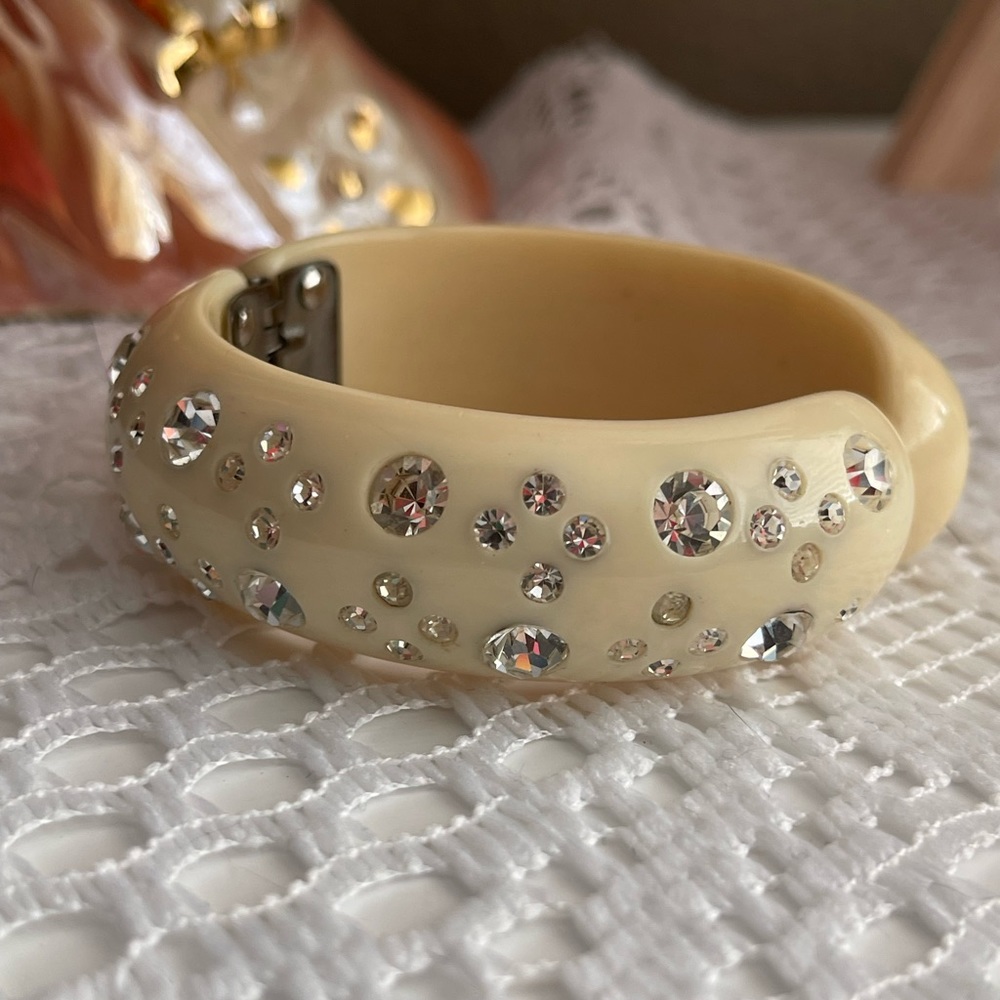 Signed Vintage Weiss Bangle